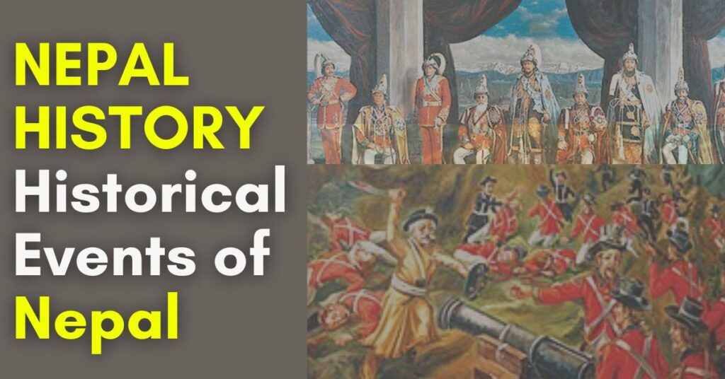 NEPAL HISTORY-Historical Events of Nepal